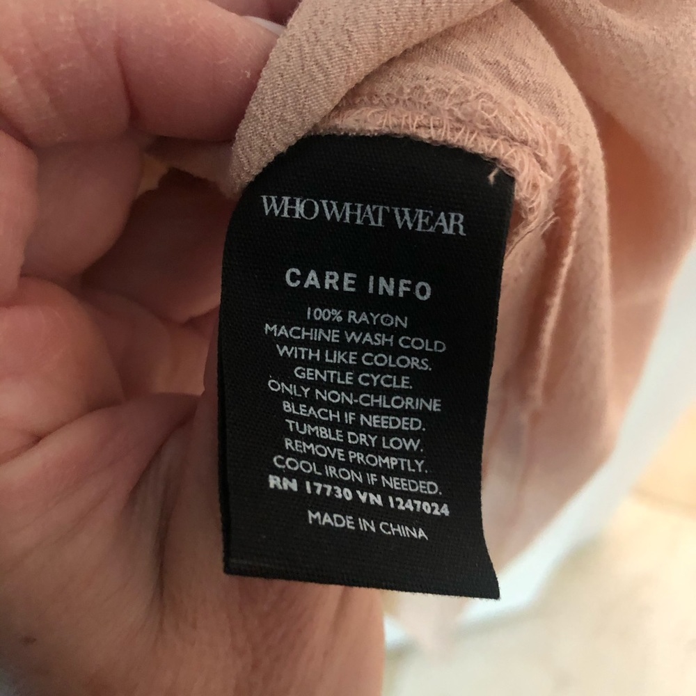 WhoWhatWhere Drawstring Mid Length Dress - Picture 4 of 5